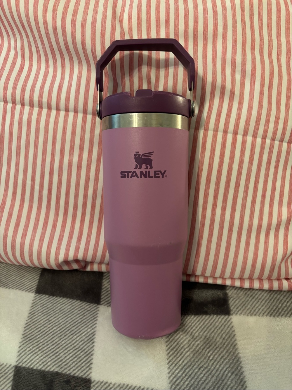 Stanley Lavender Travel Tumbler with Handle